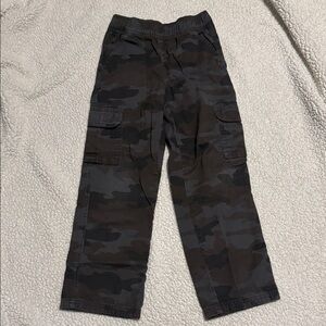 Boys Camo Cargo Pants